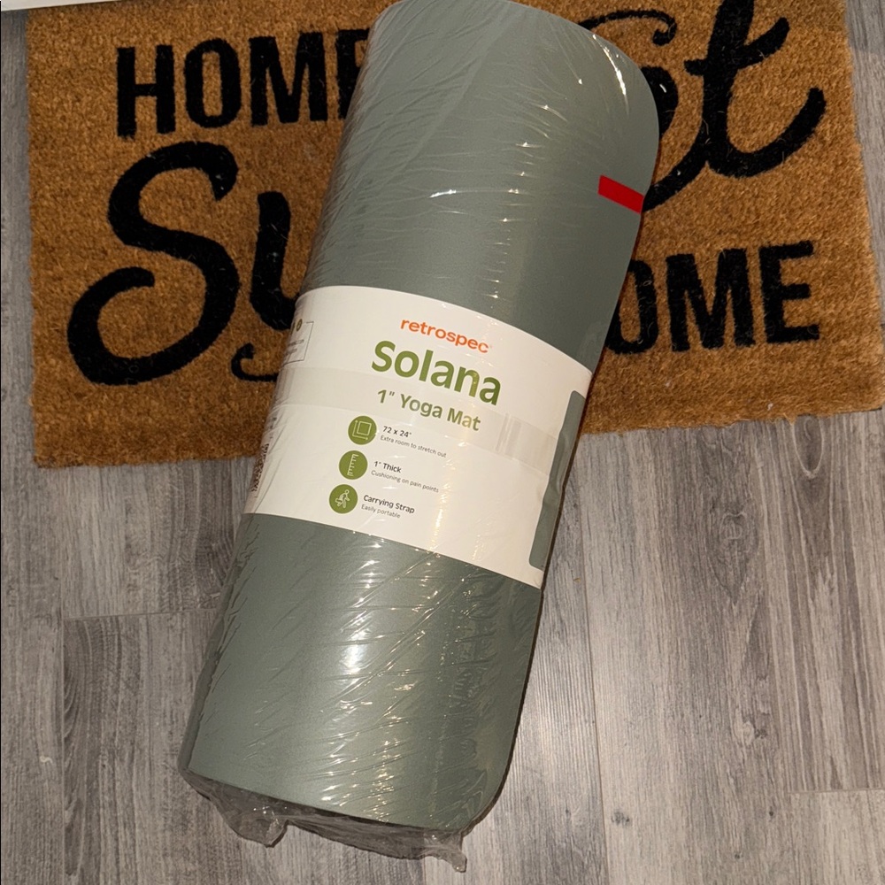 Retrospec Solana Yoga Mat in Gray